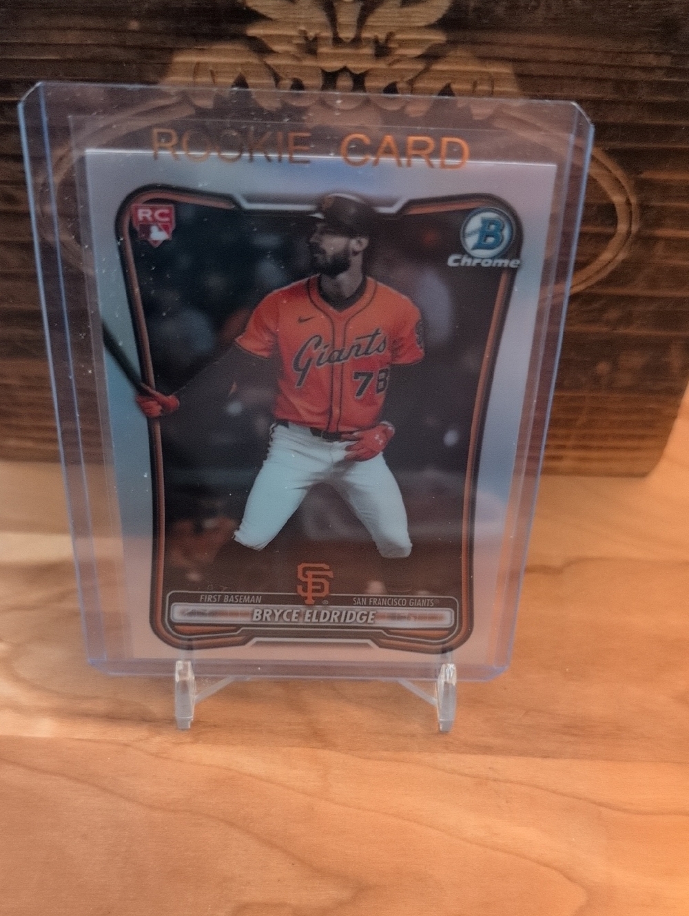 2026 Bowman Chrome Bryce Eldridge "Red" Rookie Card Variation Giants